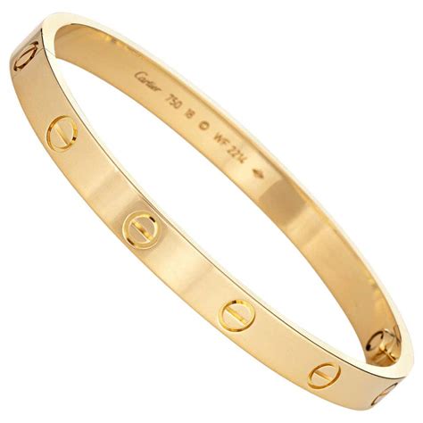 cartier love bracelet 2nd hand|pre owned cartier bracelet uk.